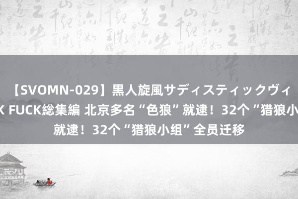 【SVOMN-029】黒人旋風サディスティックヴィレッジBLACK FUCK総集編 北京多名“色狼”就逮！32个“猎狼小组”全员迁移